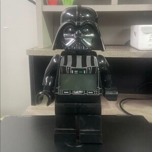 LEGO Darth Vader Black Digital Clock